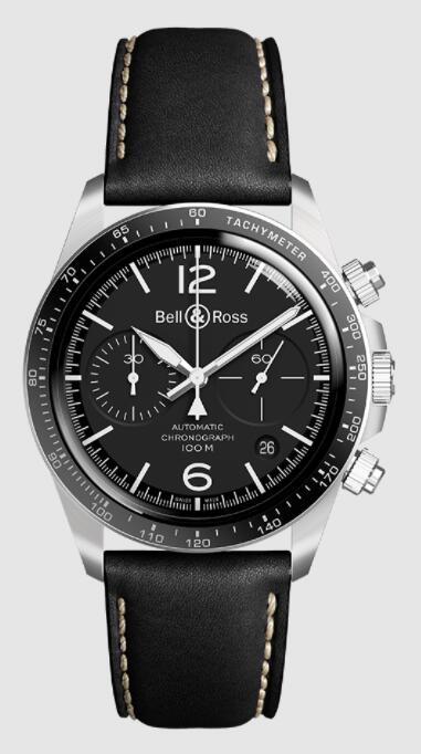 Bell & Ross BR V2-94 BLACK STEEL BRV294-BL-ST/SCA Replica watch